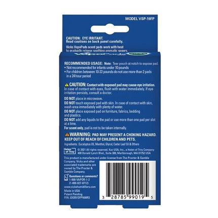 Vicks VapoPads Refills 12 Pack