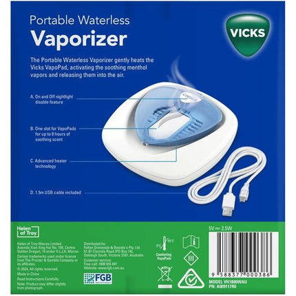 Vicks Portable Waterless Vaporizer