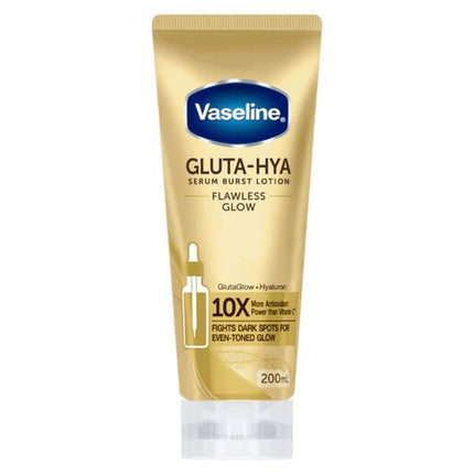 Vaseline Gluta-Hya Flawless Glow Serum Burst Lotion Body Lotion 200mL