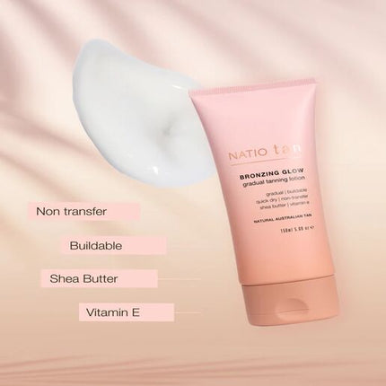 Natio Bronzing Glow Gradual Tanning Lotion 150ml