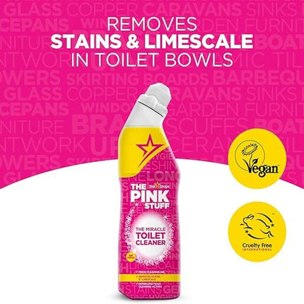 The Pink Stuff Miracle Toilet Cleaner Gel 750ml
