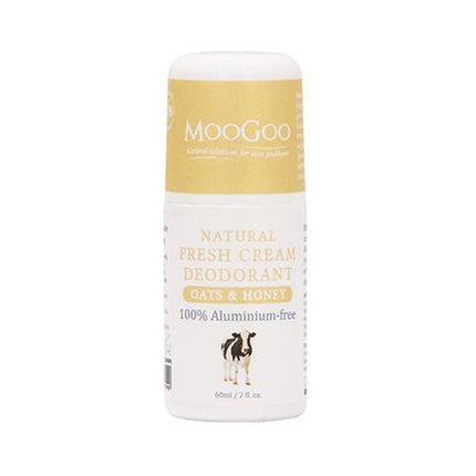 MooGoo Fresh Cream Deodorant Oats & Honey 60ml