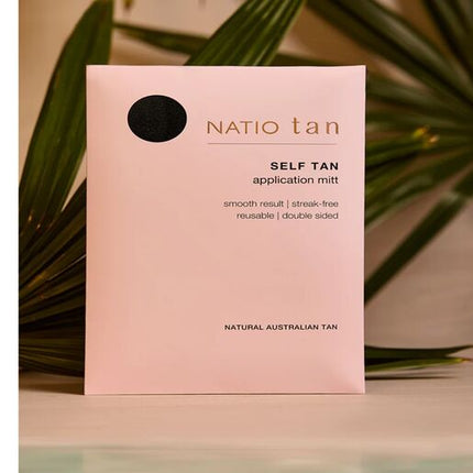 Natio Self Tan Application Mitt - Double-sided and Reusable
