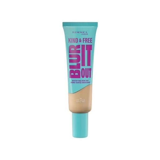 Rimmel London Kind & Free Blur It Out Mattifying Skin Tint Lightweight Makeup 30Ml 150 Rose Vanilla