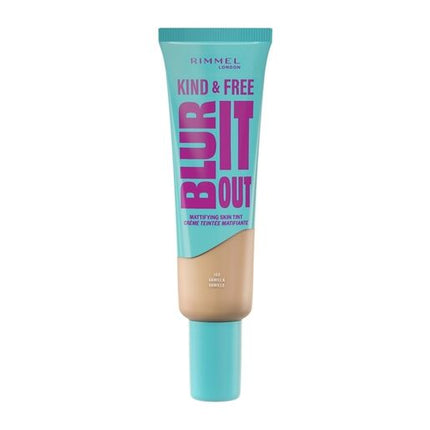 Rimmel London Kind & Free Blur It Out Mattifying Skin Tint Lightweight Makeup 30Ml 160 Vanilla