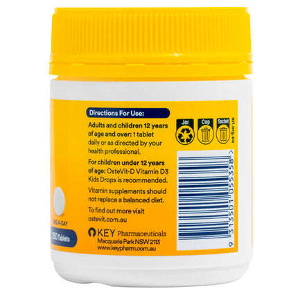 OsteVit-D One-A-Day Vitamin D3 250 Tablets