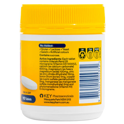 OsteVit-D One-A-Day Vitamin D3 & Calcium Plus Tablets 110