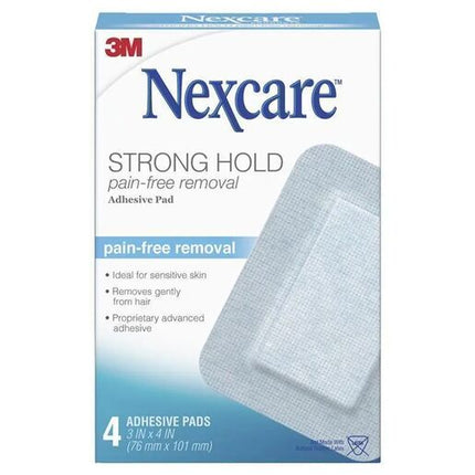 Nexcare Strong Hold Pain Free Dressing 4 Pack