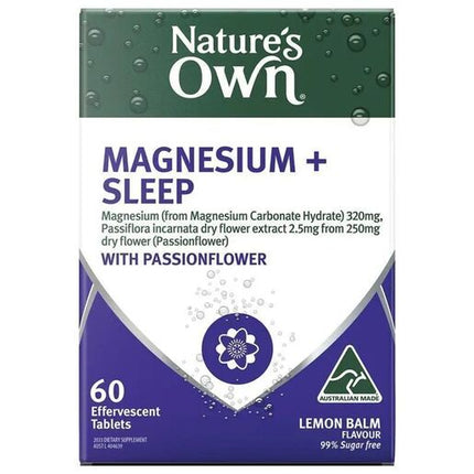 Nature's Own Magnesium + Sleep Effervescent Tablets 60
