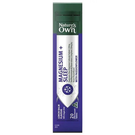 Nature's Own Magnesium + Sleep Effervescent Tablets 60