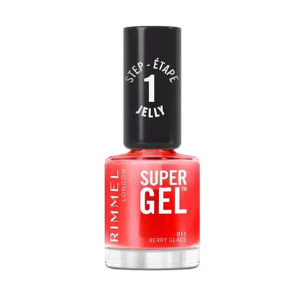 Rimmel SuperGel Nail Polish Lacquer Berry Glace 011 12 ML