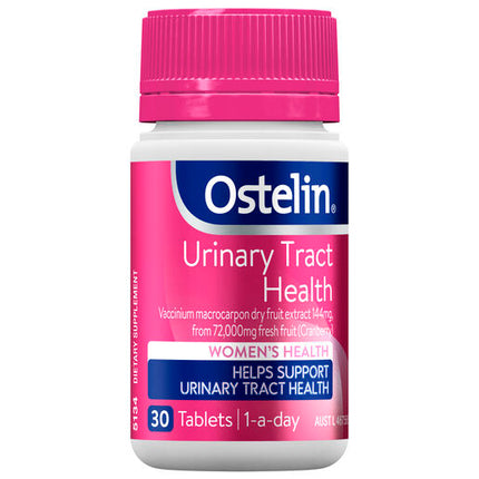 Ostelin Urinary Tract Health Cranberry Tablets 30