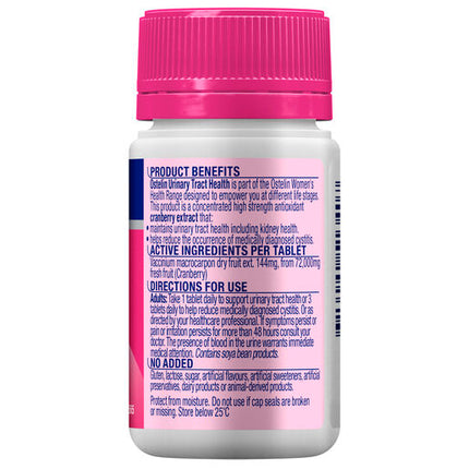 Ostelin Urinary Tract Health Cranberry Tablets 30