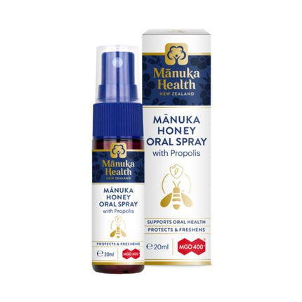 Manuka Health Manuka Honey MGO400+ Oral Spray With Propolis 20ML