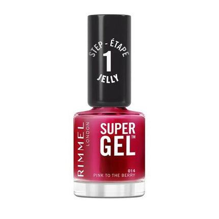 Rimmel SuperGel Nail Polish Lacquer Pink To The Berry 014 12 ML