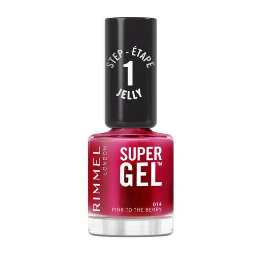 Rimmel SuperGel Nail Polish Lacquer Pink To The Berry 014 12 ML