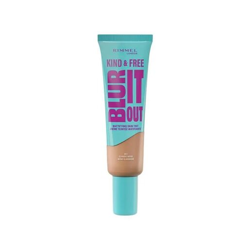Rimmel London Kind & Free Blur It Out Mattifying Skin Tint Lightweight Makeup 30Ml 201 Classic Beige