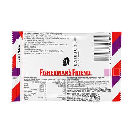Fisherman's Friend Blackcurrant 25g