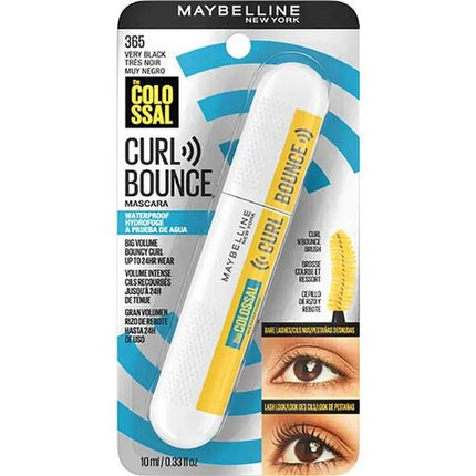 Maybelline Colossal Curl Bounce Waterproof Mascara Very Black