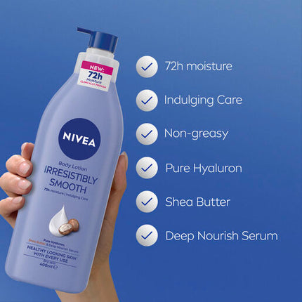 Nivea Irresistibly Smooth Body Lotion 400mL