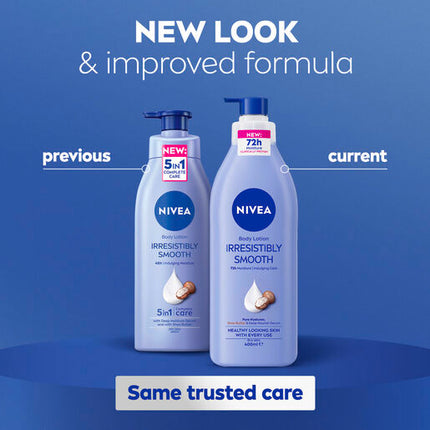 Nivea Irresistibly Smooth Body Lotion 400mL