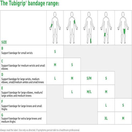 Tubigrip Support Bandage  Size B