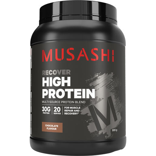 Musashi High Protein Powder Chocolate 900g