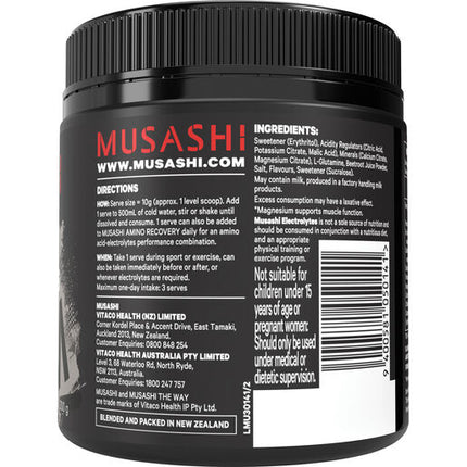 Musashi Electrolytes Powder Watermelon 300g