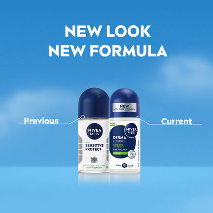 Nivea Men Derma Control Sensitive Roll-On 50ml