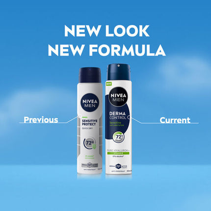 Nivea Men Derma Control Sensitive Aerosol 250ml