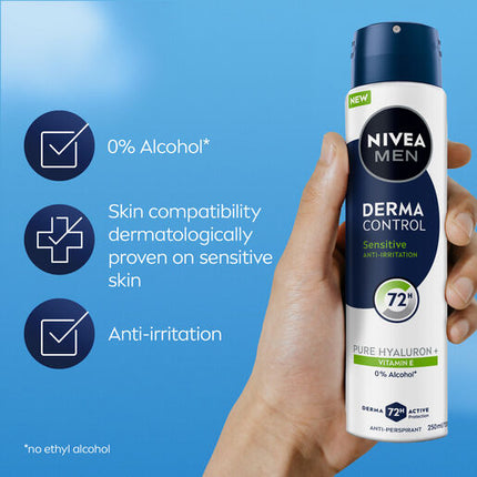 Nivea Men Derma Control Sensitive Aerosol 250ml