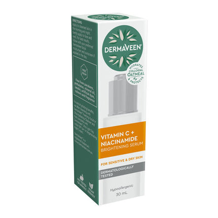 DermaVeen Vitamin C + Niacinamide Brightening Serum 30ml