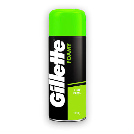 Gillette Shaving Foam Lime Fresh Value Pack 333g