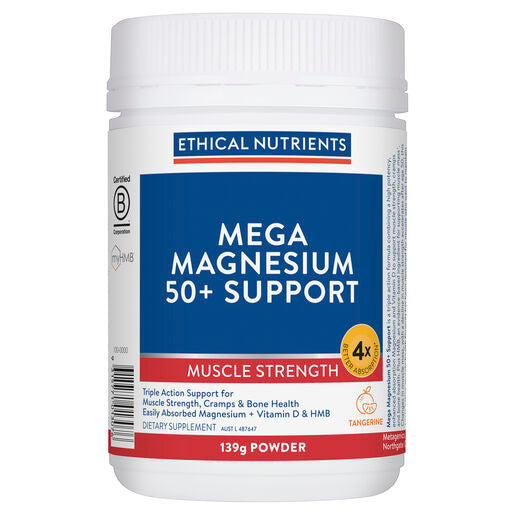 Ethical Nutrients Mega Magnesium 50 Plus Support 139g