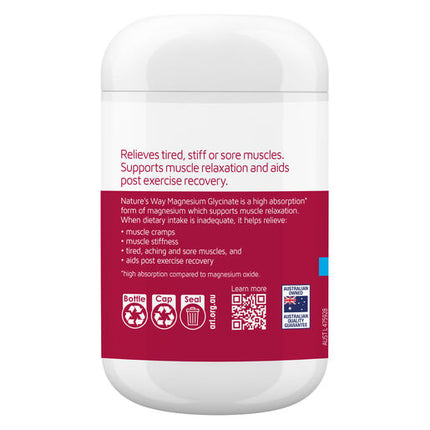 Nature's Way Magnesium Glycinate 130s
