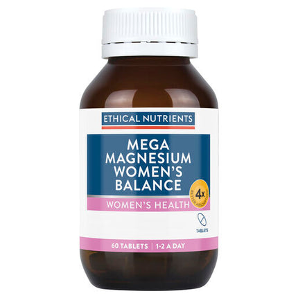 Ethical Nutrients Mega Magnesium Womens Balance 60 Tablets