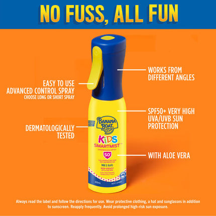 Banana Boat Kids SmartMist™ Sunscreen Spray SPF50+ 200mL
