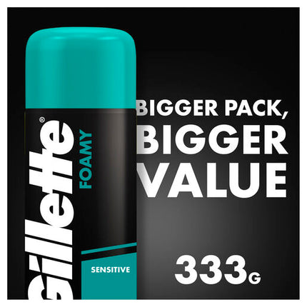 Gillette Shave Foam Sensitive Skin Value Pack 333g