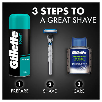 Gillette Shave Foam Sensitive Skin Value Pack 333g