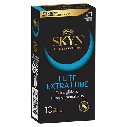 Skyn Elite Extra Lube Condoms 10 Pack