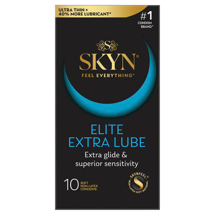 Skyn Elite Extra Lube Condoms 10 Pack