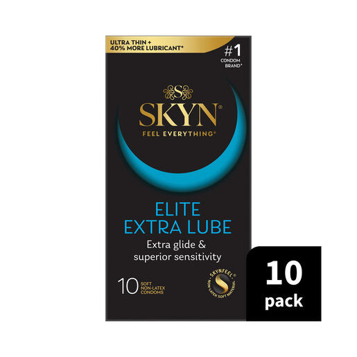 Skyn Elite Extra Lube Condoms 10 Pack