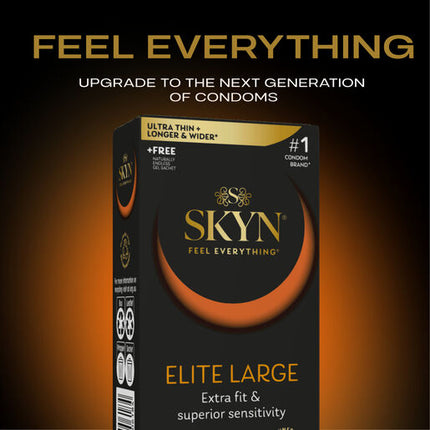 Skyn Elite Large Condoms 10 Pack