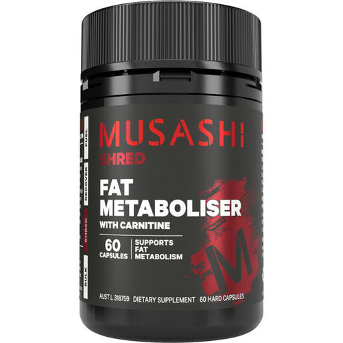 musashi l carnitine Fat Metaboliser with 60 Capsules – Direct Chemist Outlet Online A man who says ขนาด:500 กรัม (1.1 ปอนด์) Funcionalidad-Dieta