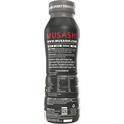 Musashi High Protein Shake Vanilla Drink 375mL