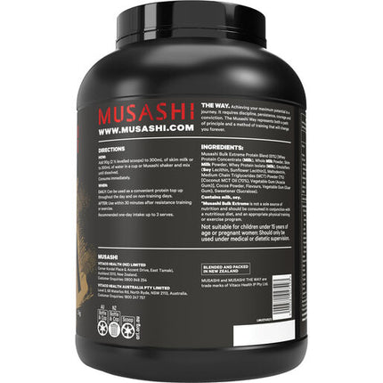 Musashi Bulk Extreme Powder Chocolate 2kg