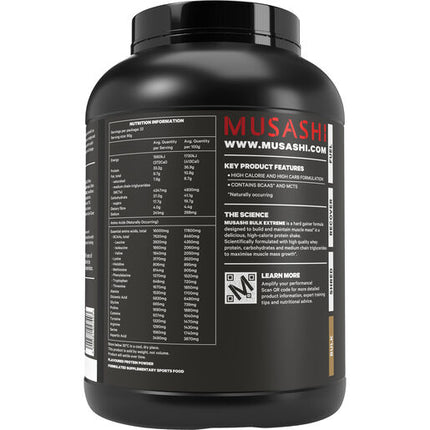 Musashi Bulk Extreme Powder Chocolate 2kg