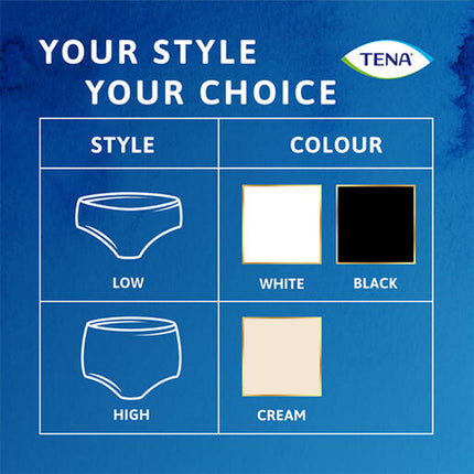 Tena Pants Discreet Women White Medium 12 Pack