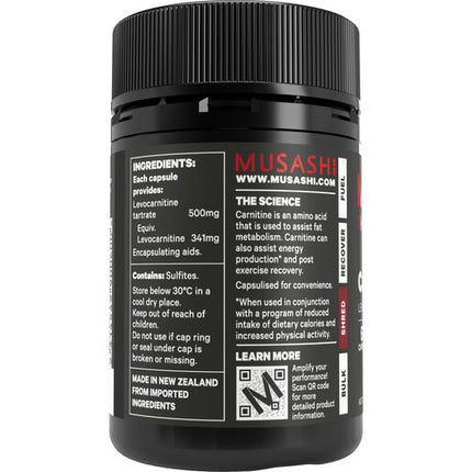 Musashi Carnitine 60 capsules