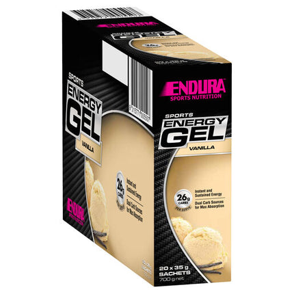 Endura Sports Energy Gel Sachets Vanilla 35g (each)